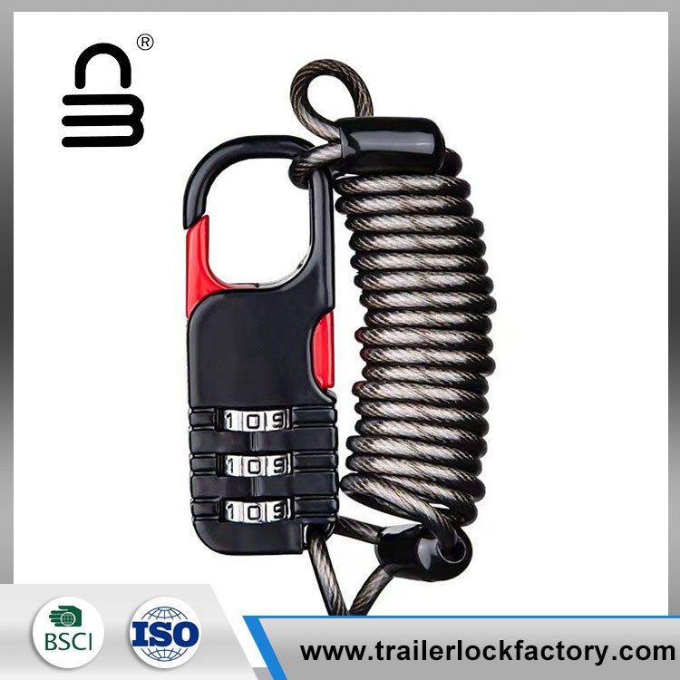 Заключване за каска с телено въже